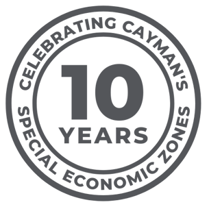 10 Year Anniversary Logo Cayman Enterprise City