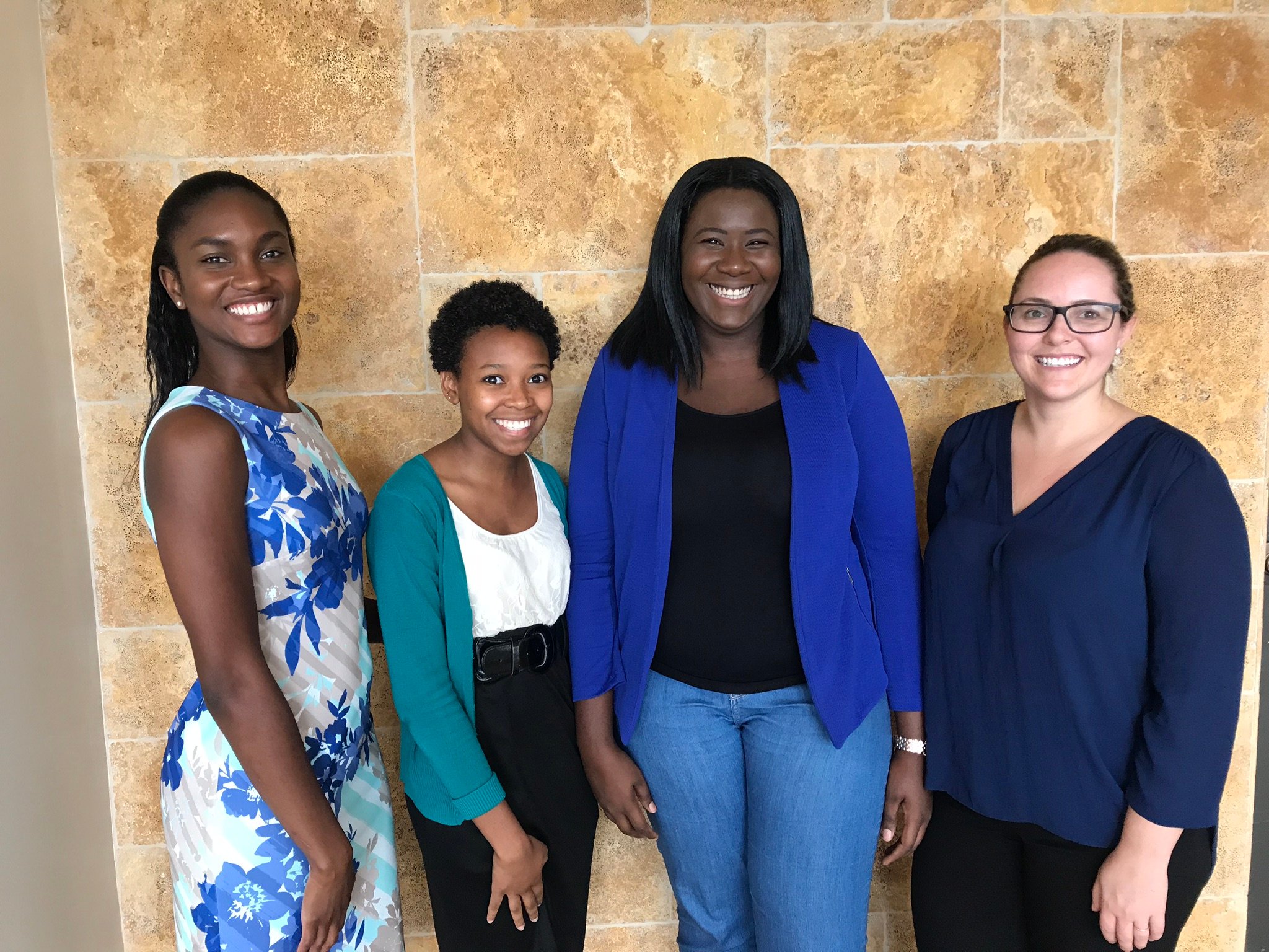 Kimberly Grant, Courtney Thomas, Monique Barrett, Kaitlyn Elphinstone