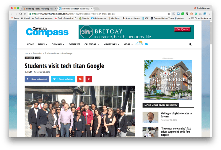 Students visit tech titan Google | Cayman Compass 2016-11-21 15-52-18-1.png