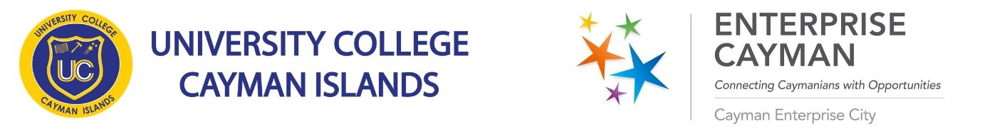 University College Cayman Islands and Enterprise Cayman Logos University College Cayman Islands and Enterprise Cayman Logos