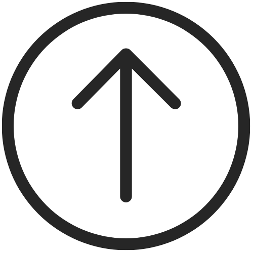 CEC Up Arrow Charcoal Grey Transparent