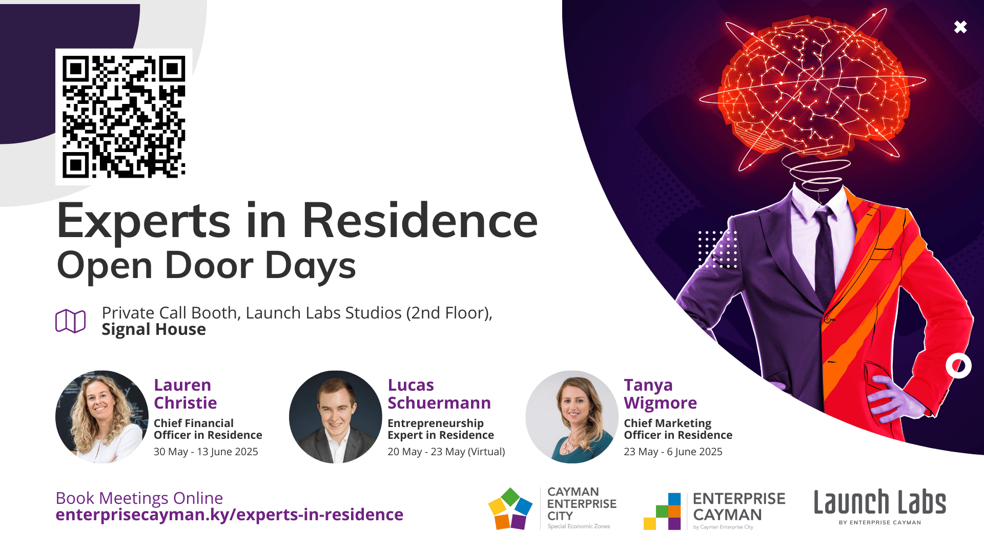 Expert in Residence TV SLIDE
