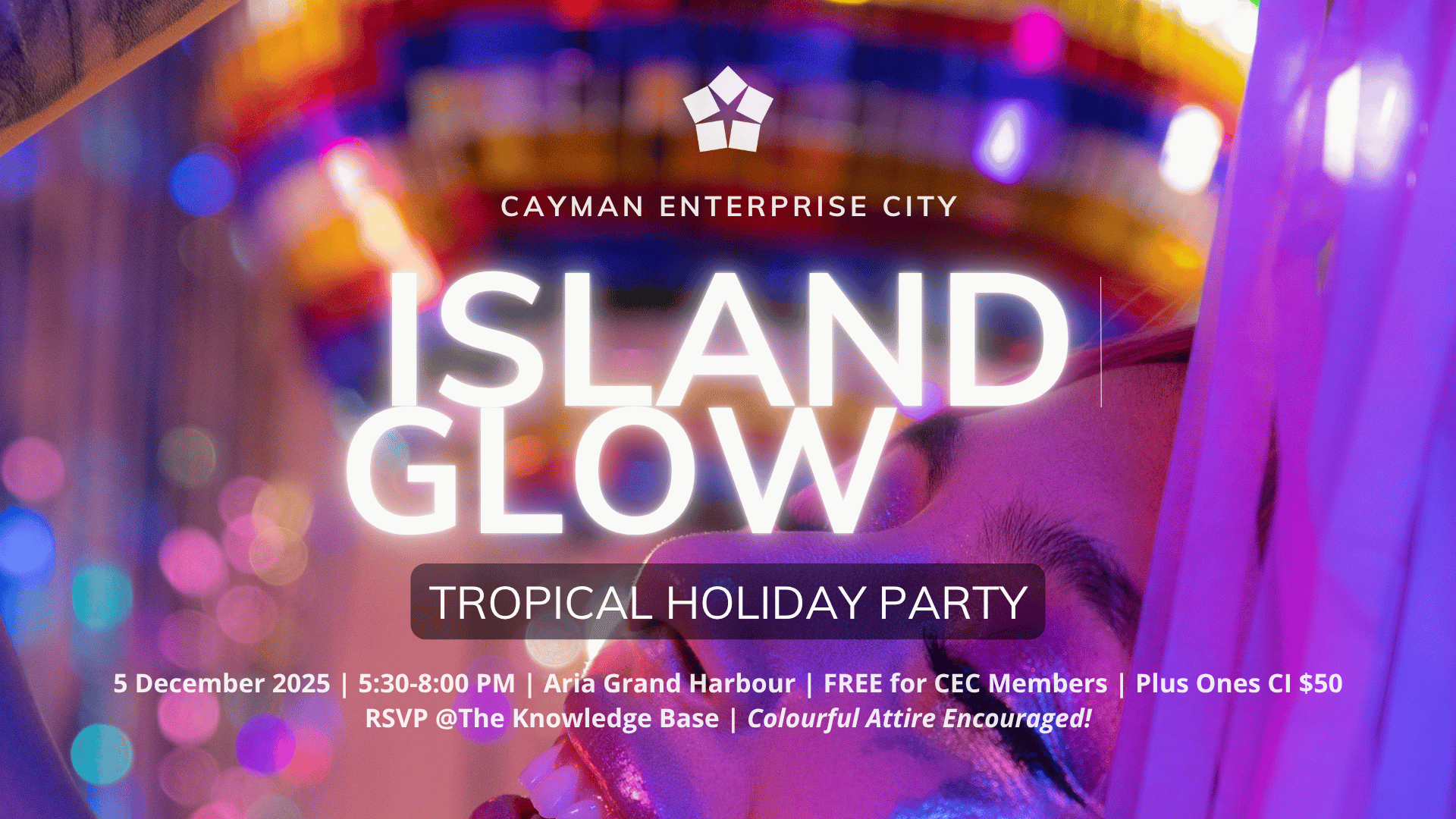 Island Glow CEC Christmas Party