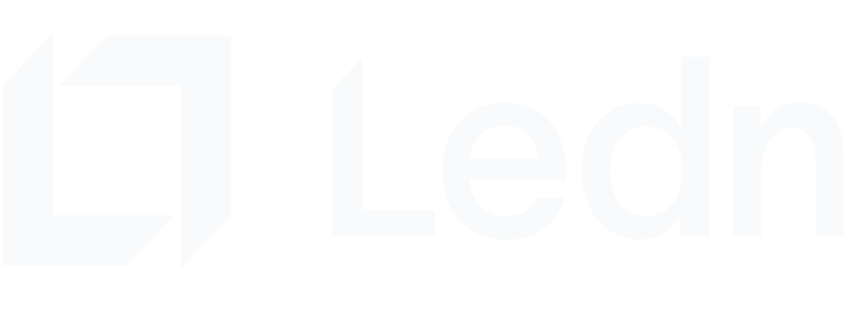 Ledn WHITE LOGO